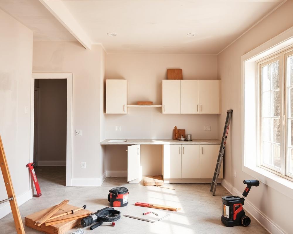 Residential interior repair work